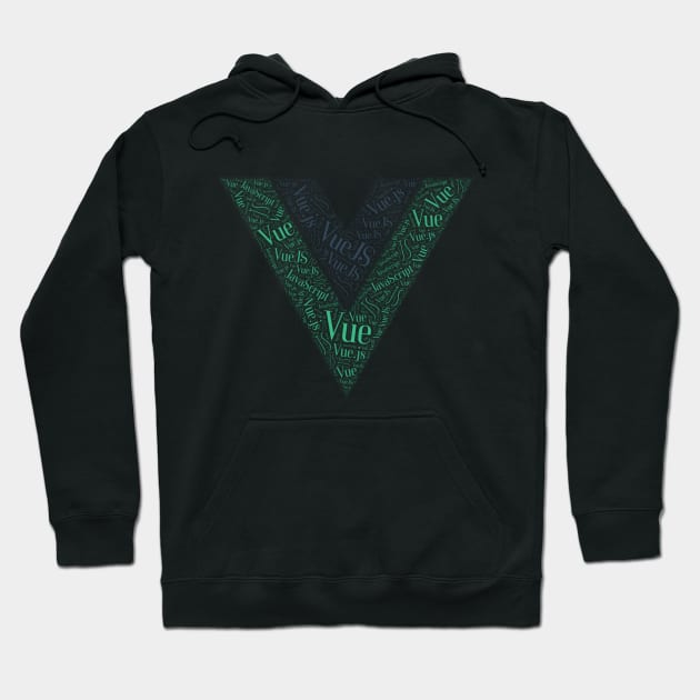 Vue JS Vuejs JavaScript Framework Hoodie by vladocar